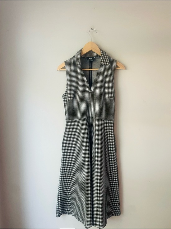 Anthropologie Dresses & Skirts - Maeve Anthropologie Gingham Collared Midi Dress